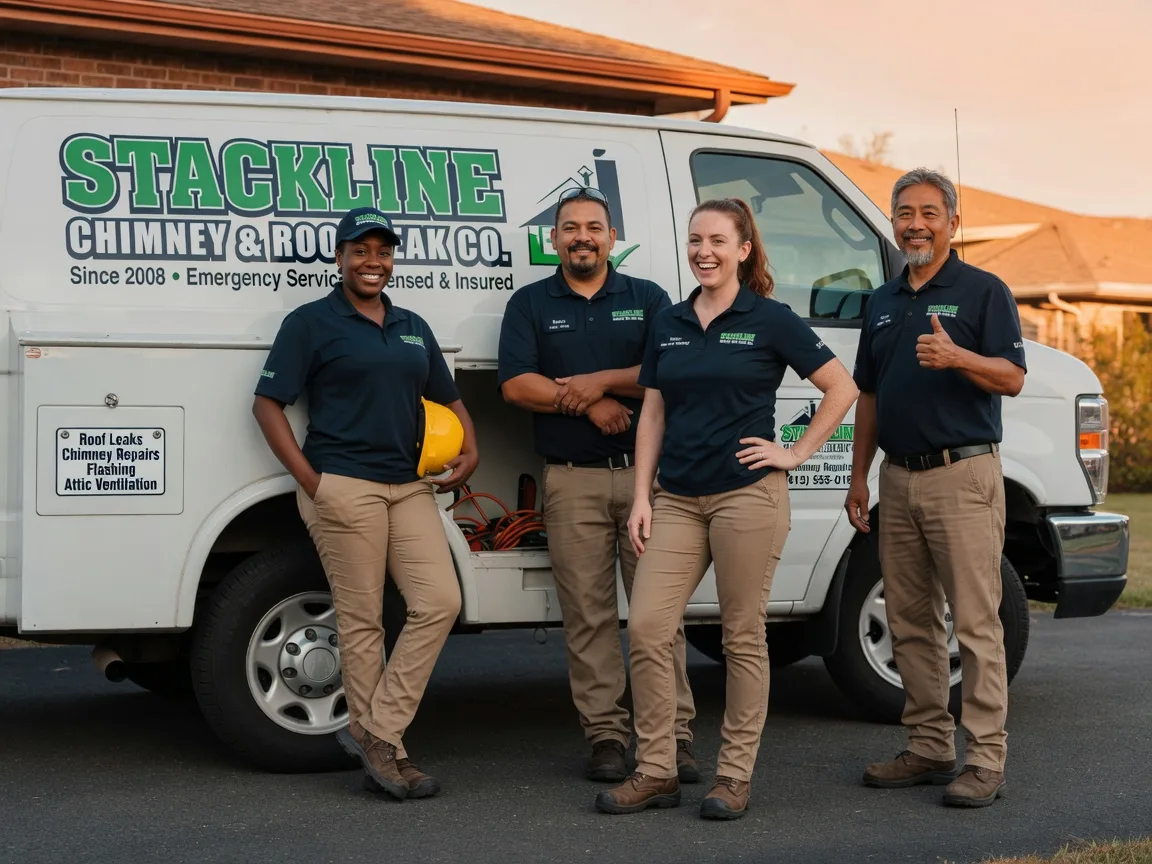 Chimney flashing repair company in Loraine, IL
